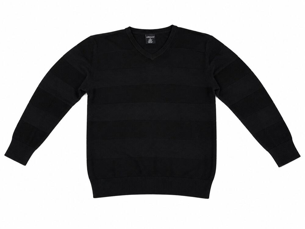 Ablanche New York Men’s Black V-Neck Sweater Size 2XL Acrylic Pullover
